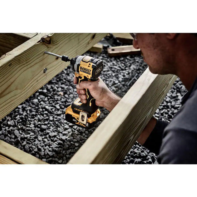 20V MAX XR Cordless Drill/Driver, ATOMIC Impact Driver 2 Tool Combo Kit, (2) 2.0Ah Batteries, Charger, and Bag - Puck's