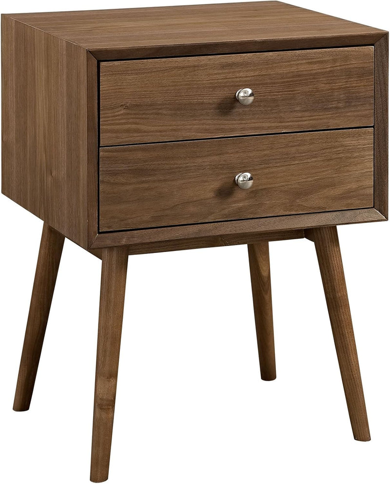 Dispatch Nightstand, Walnut, Twin - Puck's