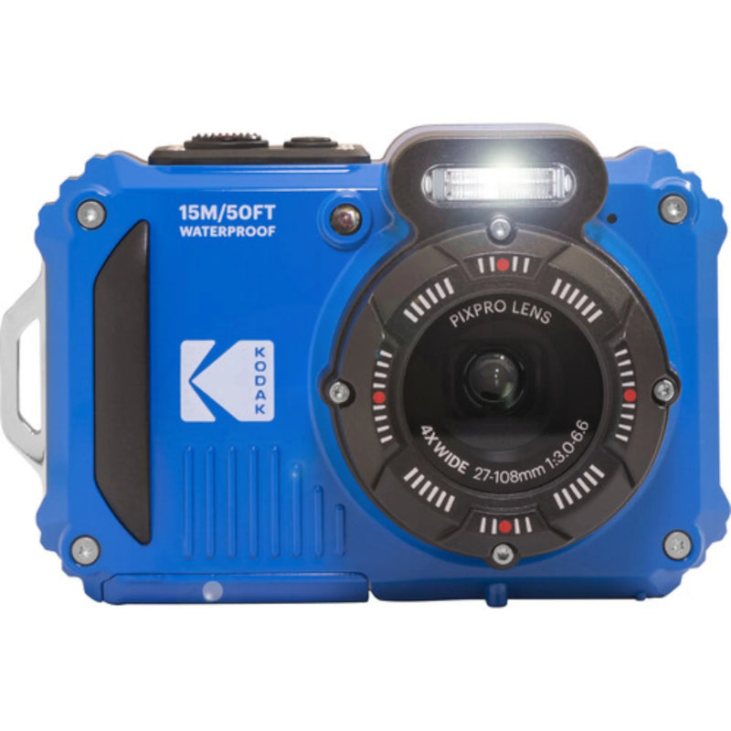 PIXPRO WPZ2 - Digital Camera - Compact - 16.35 MP - 1080P / 30 Fps - 4X Optical Zoom - Wi-Fi - Underwater up to 45 Ft - Puck's