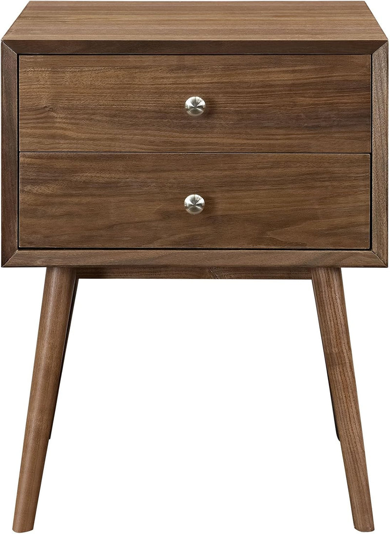 Dispatch Nightstand, Walnut, Twin - Puck's