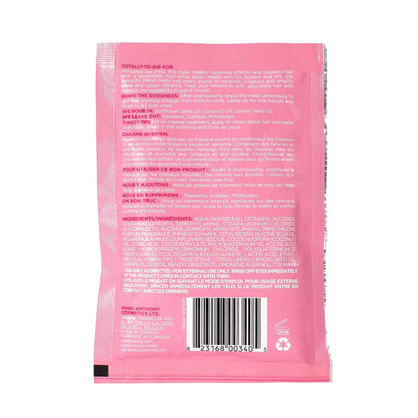 the Top Coat One Minute High Shine Hair Mask, 1.69 Ounce - Puck's