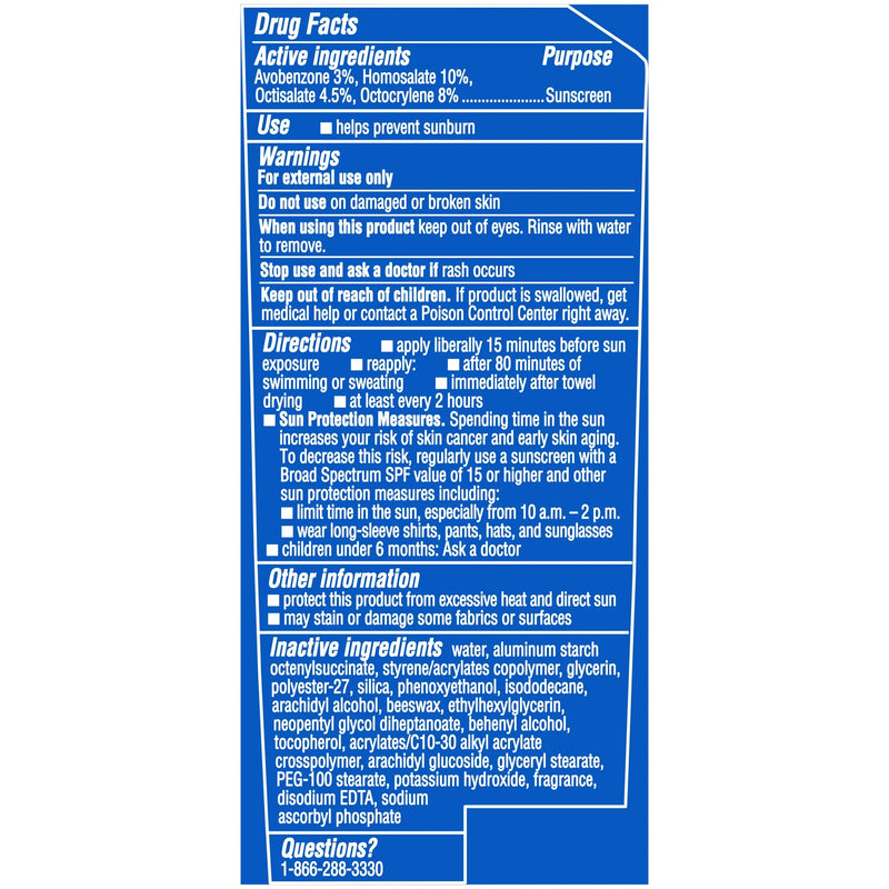 SPORT Sunscreen SPF 50 Lotion, Water Resistant Sunscreen, Body Sunscreen Lotion, 7 Fl Oz