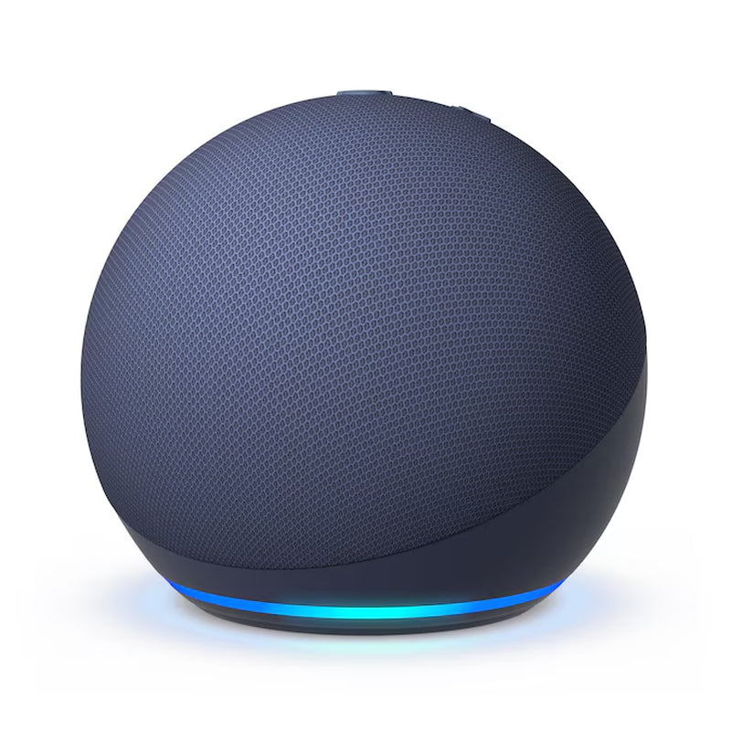Echo Dot (5Th Gen, 2022 Release) with Bigger Vibrant Sound, Helpful Routines and Alexa - Deep Sea Blue - Puck's