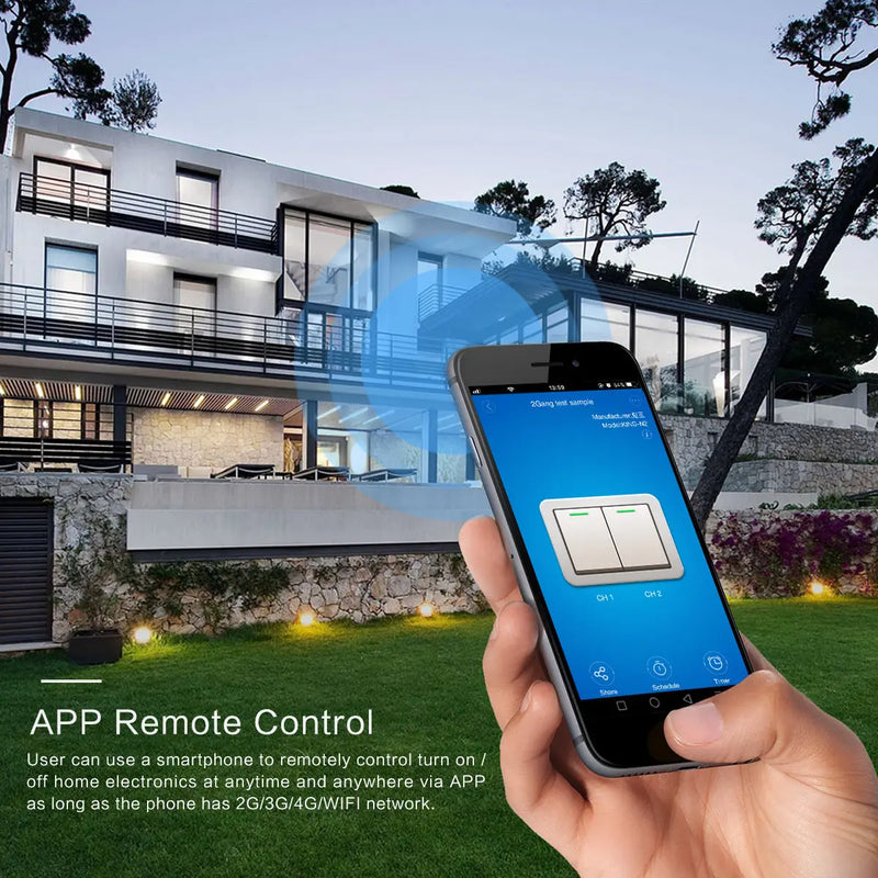 86 Type Smart Home Touch Switch EU Standard - Puck's