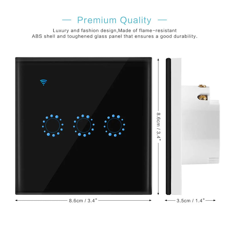 86 Type Smart Home Touch Switch EU Standard - Puck's