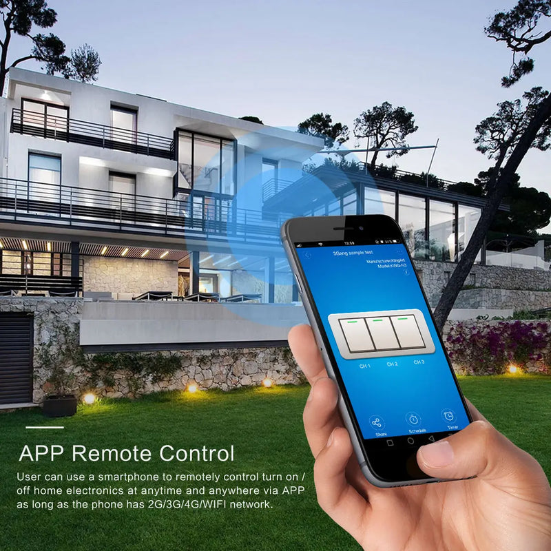 86 Type Smart Home Touch Switch EU Standard - Puck's