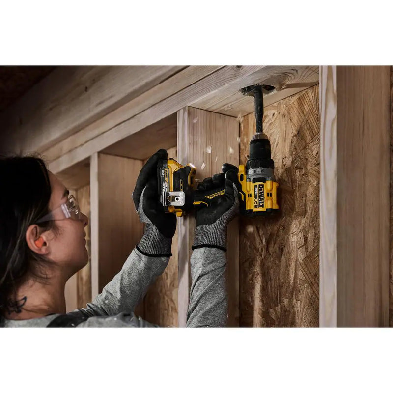 20V MAX XR Cordless Drill/Driver, ATOMIC Impact Driver 2 Tool Combo Kit, (2) 2.0Ah Batteries, Charger, and Bag - Puck's