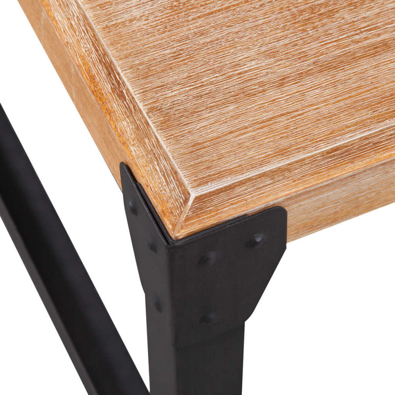 vidaXL Coffee Table Solid Acacia Wood 39.4"x23.6"x17.7"-2