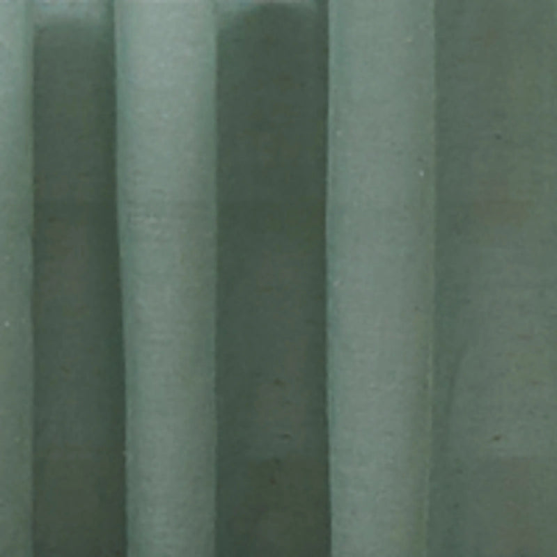 Solid Fringe Rod Pocket Curtain, Single Panel, Green River, 50" W X 84" L - Puck's