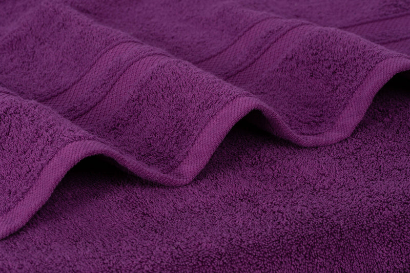 8 Pack Towel Set - 2 Bathroom Towels, 2 Hand Towels, 4 Wash Cloths Bathroom Set - Plush & Absorbent 100% Ring Spun Cotton Bath Sets - Bath Towels, Hand Towels, Washcloths Bathroom Sets