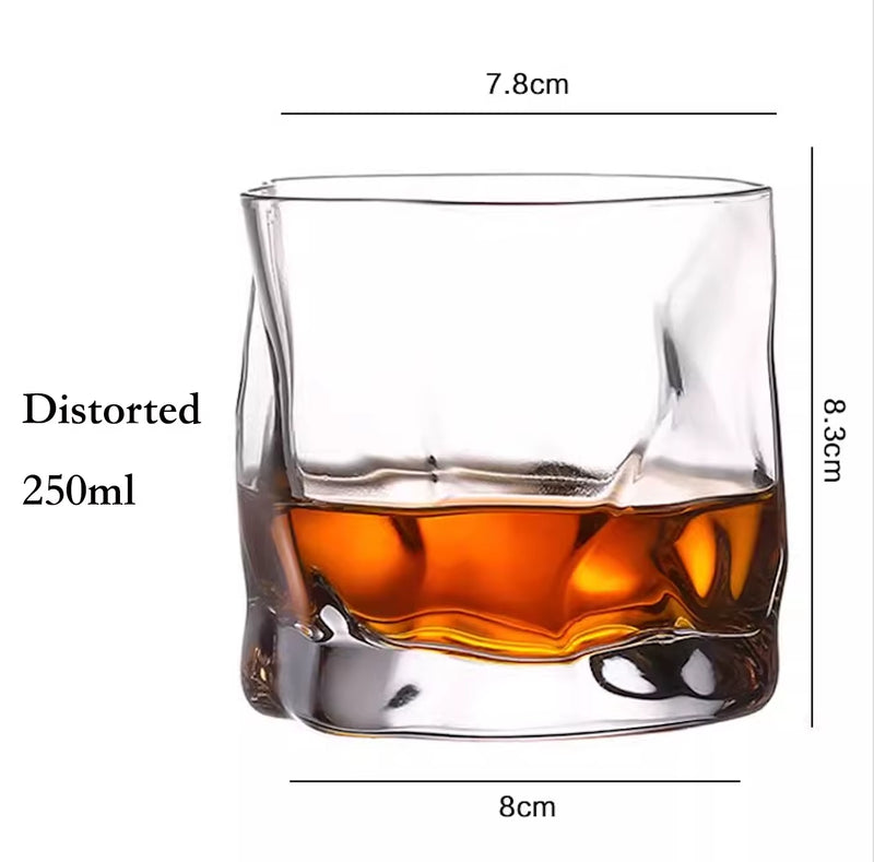 Whiskey Glasses,Scotch Glasses,Old Fashioned Whiskey Glasses/Perfect Gift for Scotch Lovers/Style Glassware for Bourbon/Rum - Puck's