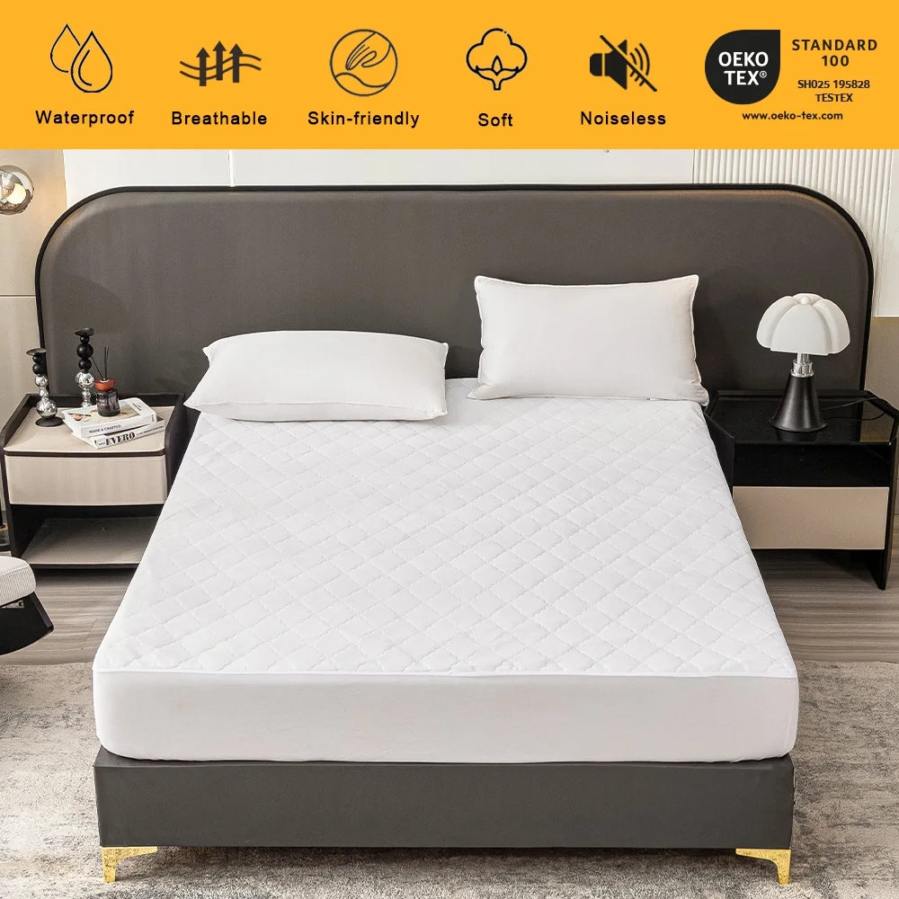 Waterproof Mattress Pad, Twin/Twin-Xl, 39 in X 80 In