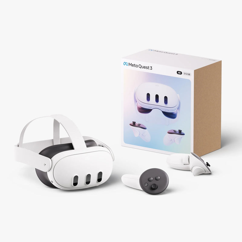 3 512 GB - de krachtigste Quest - Ultieme Mixed Reality-ervaringen - Batman: Arkham Shadow en een proefversie van 3 maanden van + inbegrepen - Puck's