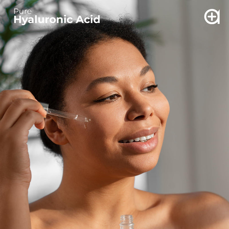 Pure Hyaluronic Acid Serum for Face with Vitamin B5 Hydrating Serum for Skin - Puck's