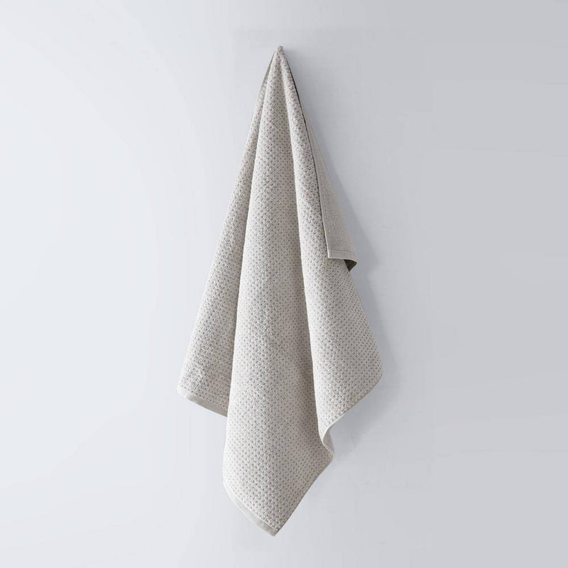 Northern Pacific 6-Piece Grey Cotton Towel Set