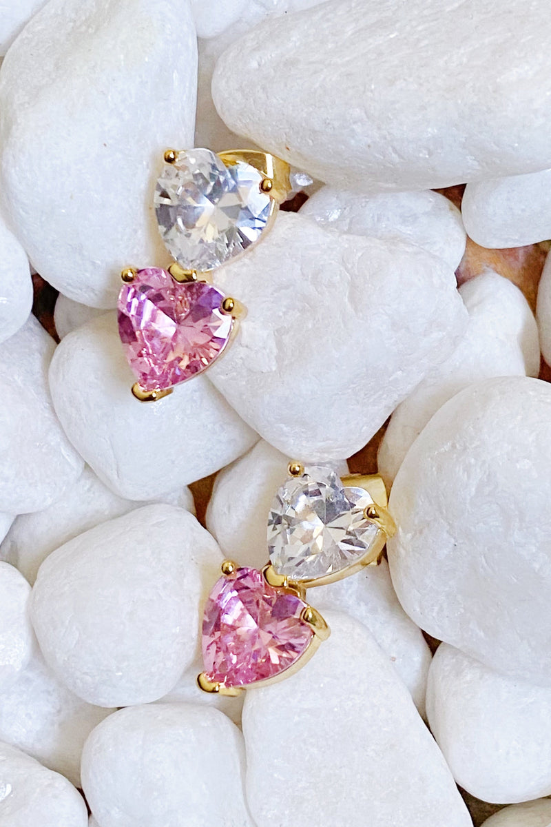 Two Colors of Love Earrings - Puck's