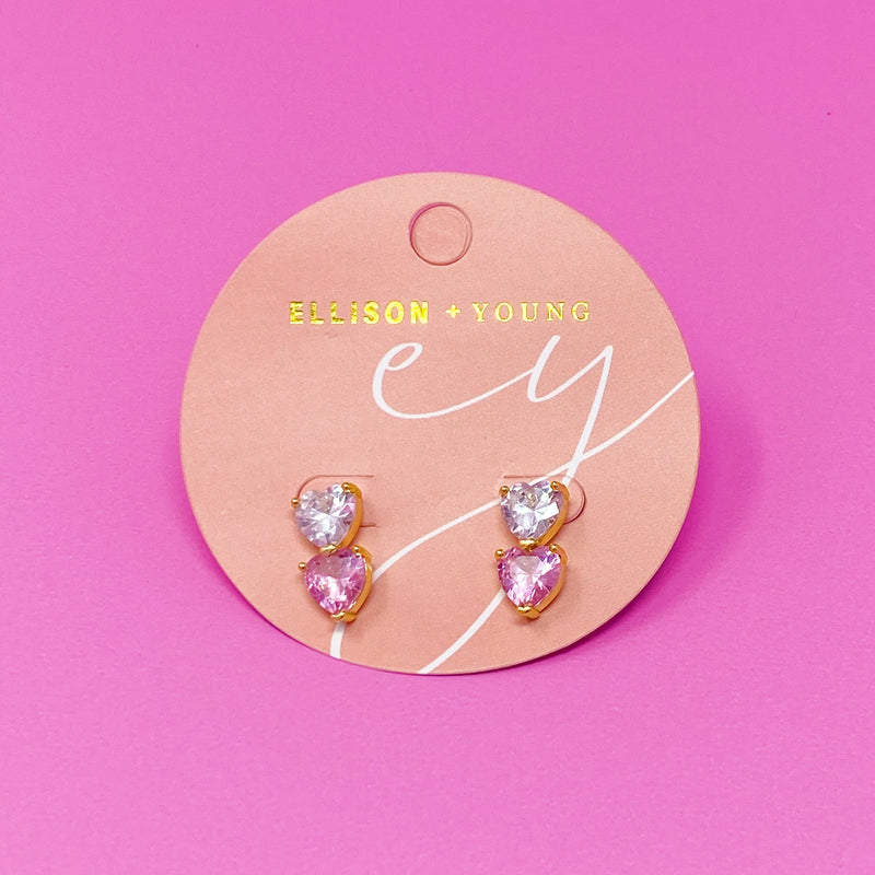 Two Colors of Love Earrings - Puck's