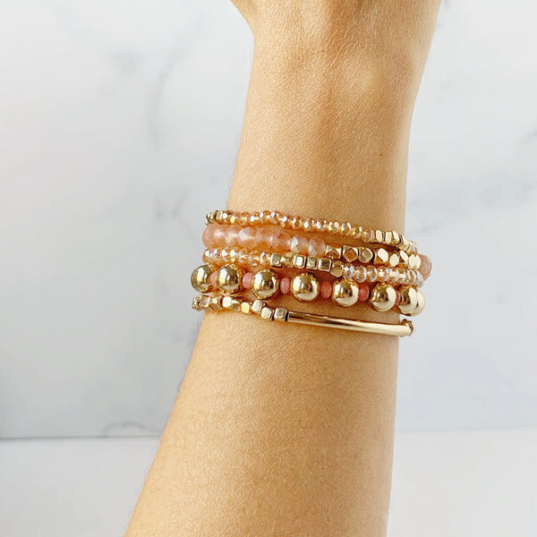 Stacked Bracelet Set #23 - Puck's