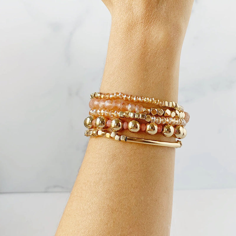 Stacked Bracelet Set #23 - Puck's