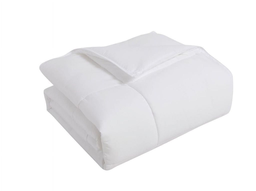 White Polyester down Alternative Comforter, Twin-Xl