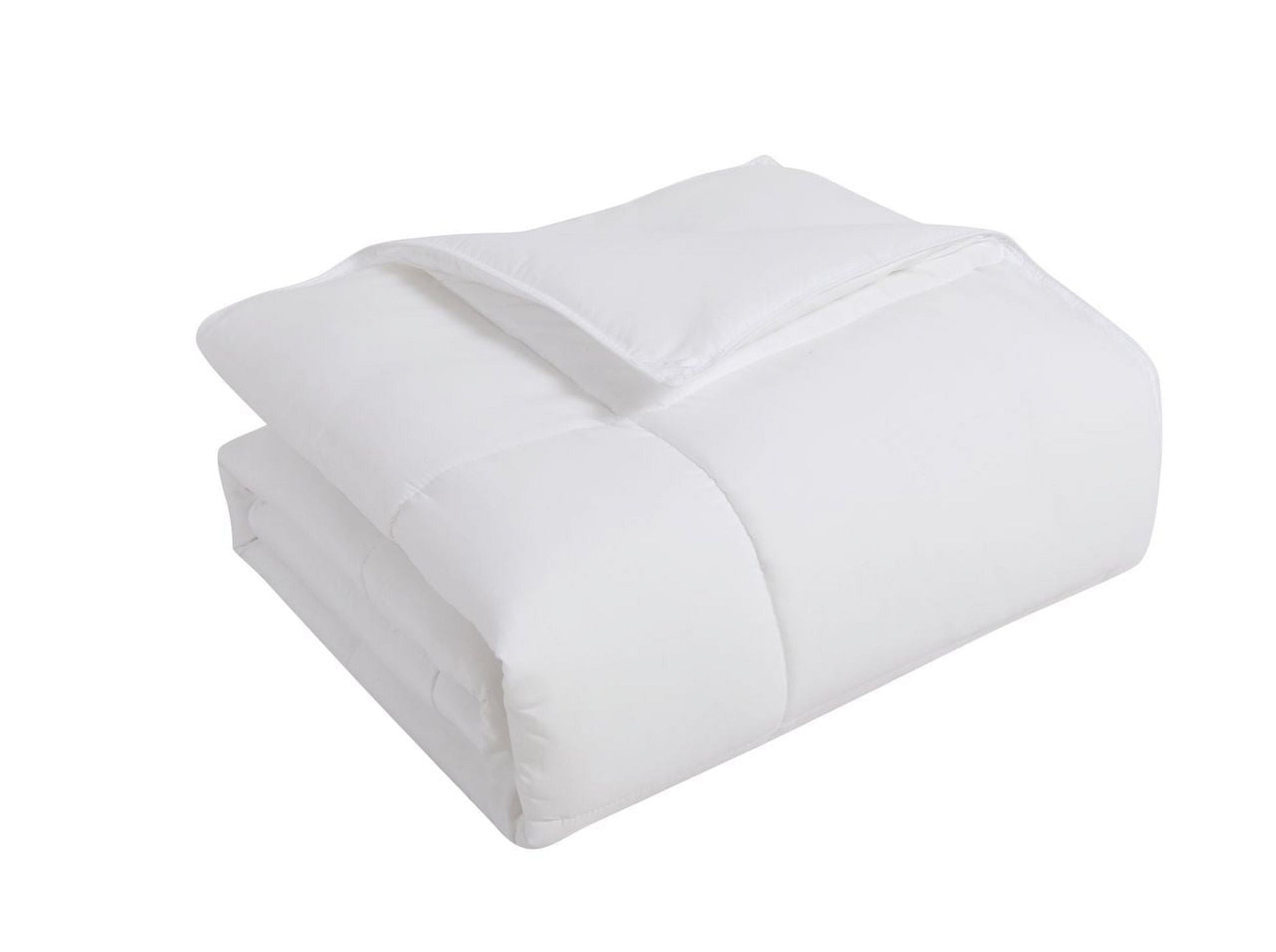 White Polyester down Alternative Comforter, Twin-Xl