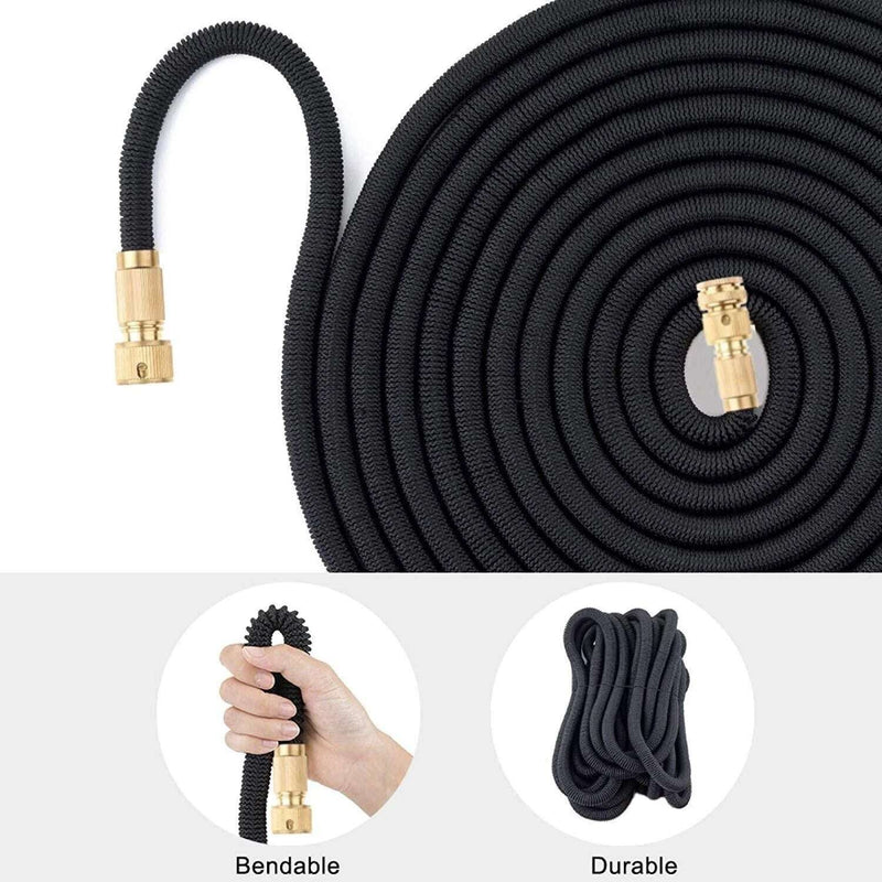 4X Stronger Deluxe Expandable Flexible Garden Hose Water Hose 25, 50, 75, 100FT - Puck's