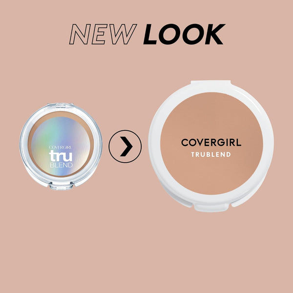Trublend Pressed Powder, 004 Translucent Medium , 0.39 Ounce (Pack of 1) - Puck's