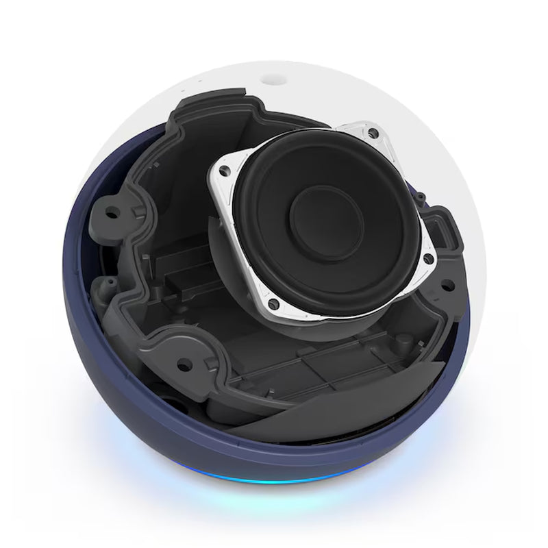 Echo Dot (5Th Gen, 2022 Release) with Bigger Vibrant Sound, Helpful Routines and Alexa - Deep Sea Blue - Puck's