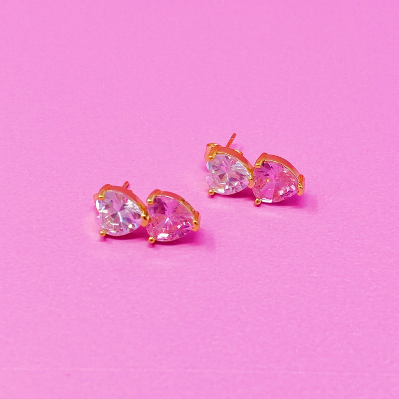 Two Colors of Love Earrings - Puck's