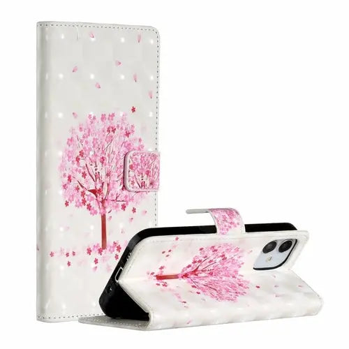 AMZER 3D Printed Flip Case with Wallet for iPhone 12 Max - Puck's