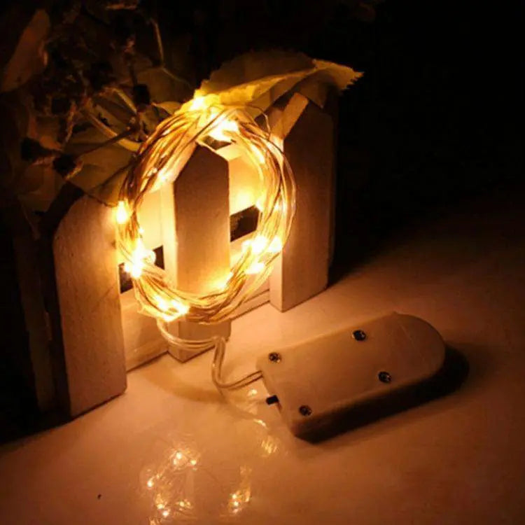 AMZER Fairy String Light 20 LED 2m Waterproof Button Battery Operated - Puck's