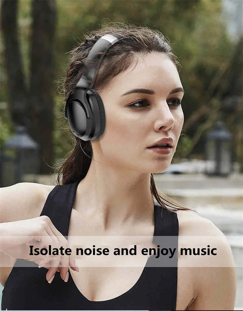 ANC active noise reduction Bluetooth 5.0 Headphone with microphone - Puck's