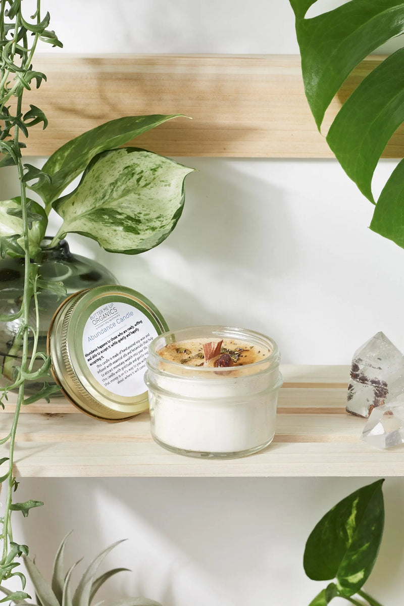 Abundance Candle / Ritual Candle / Intention Candle / Hand Poured - Puck's