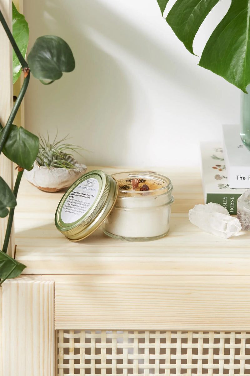 Abundance Candle / Ritual Candle / Intention Candle / Hand Poured - Puck's