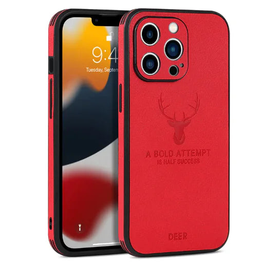 Soft Touch Leather Case - Puck's
