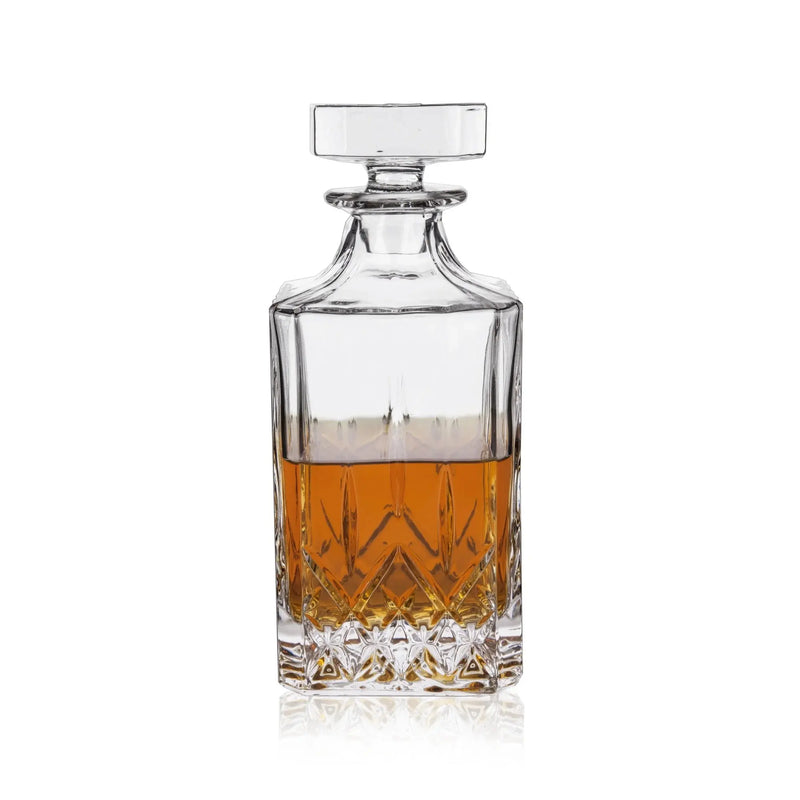 Admiral Liquor Decanter - Glass Liquor Dispenser for Whisky & Brandy - Puck's