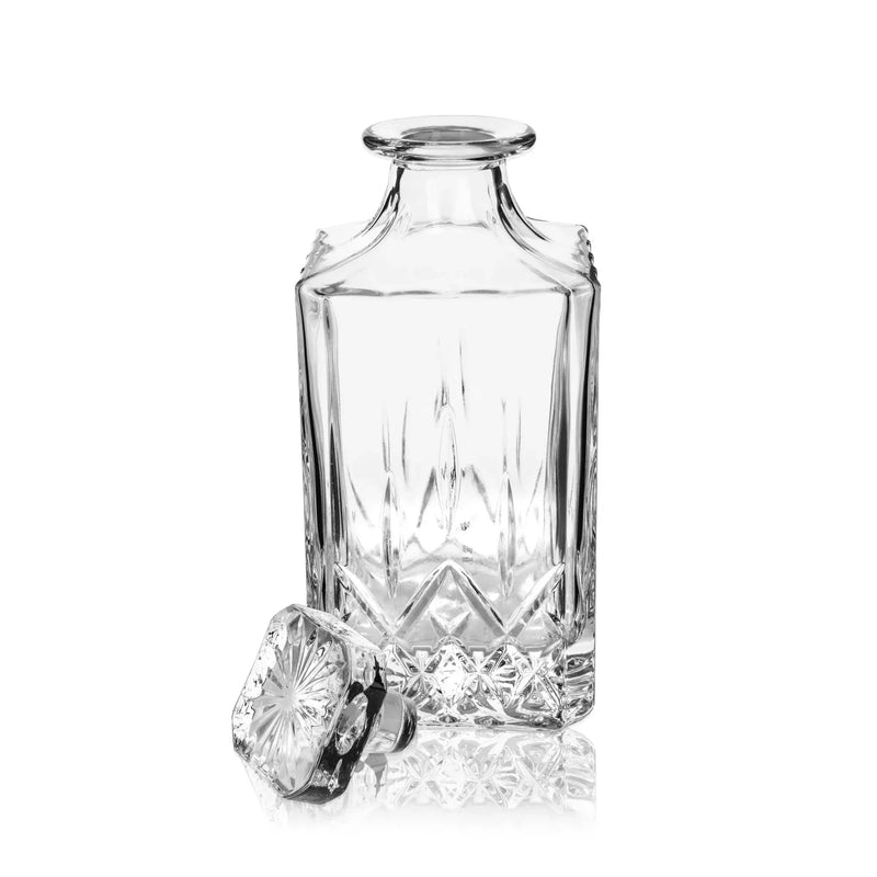 Admiral Liquor Decanter - Glass Liquor Dispenser for Whisky & Brandy - Puck's