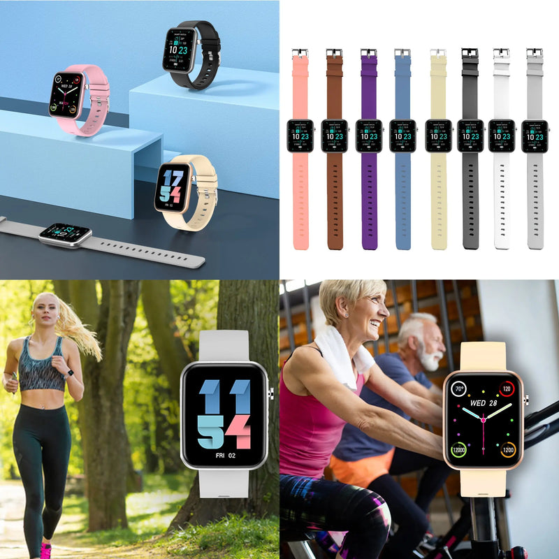Advanced Smartwatch With Three Bands And Wellness + Activity Tracker - Puck's