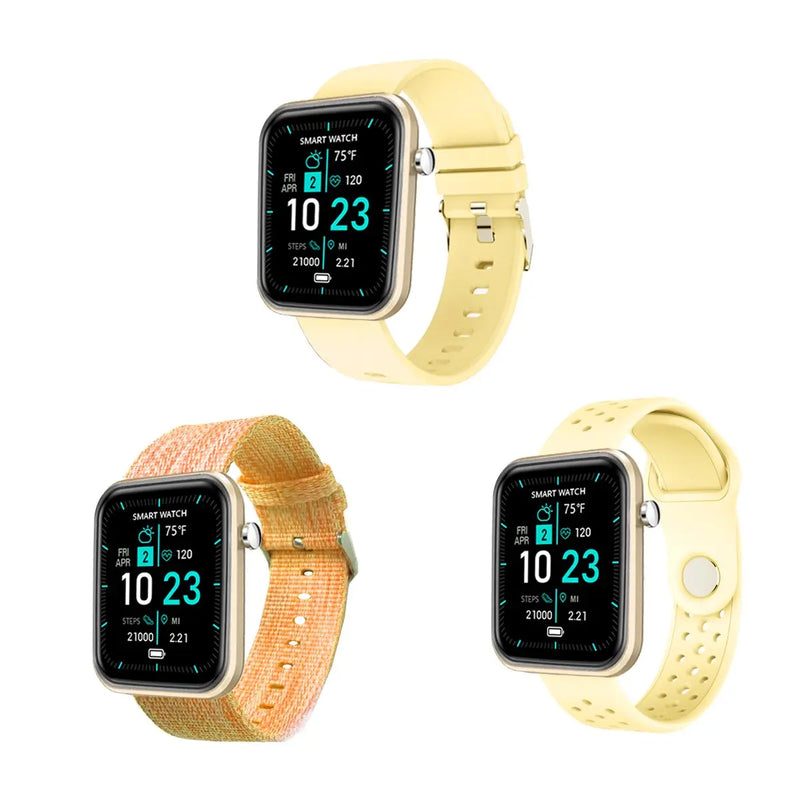 Advanced Smartwatch With Three Bands And Wellness + Activity Tracker - Puck's