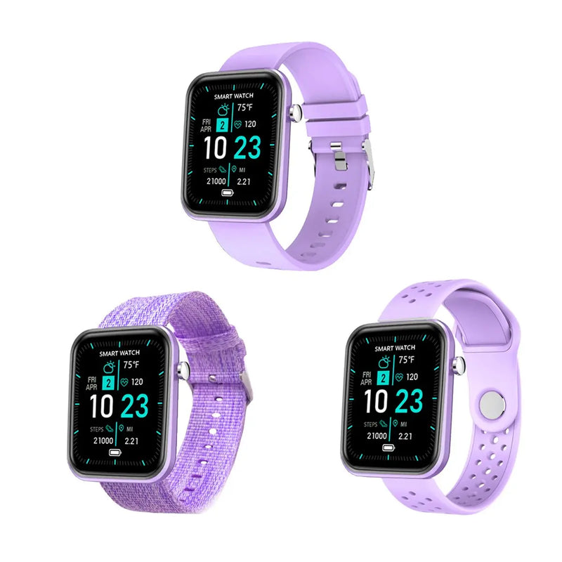Advanced Smartwatch With Three Bands And Wellness + Activity Tracker - Puck's