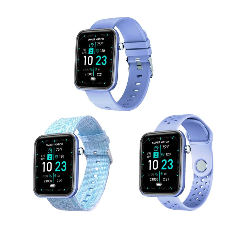 Advanced Smartwatch With Three Bands And Wellness + Activity Tracker - Puck's