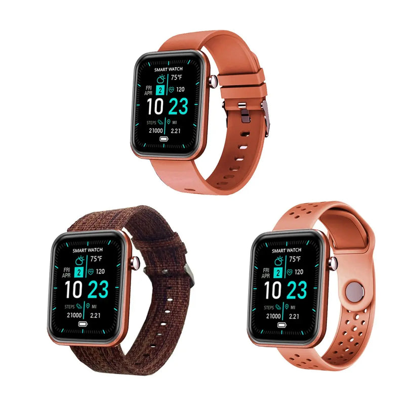 Advanced Smartwatch With Three Bands And Wellness + Activity Tracker - Puck's