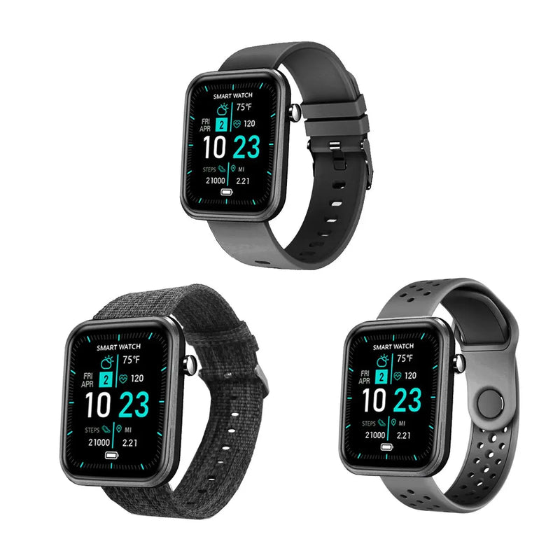 Advanced Smartwatch With Three Bands And Wellness + Activity Tracker - Puck's