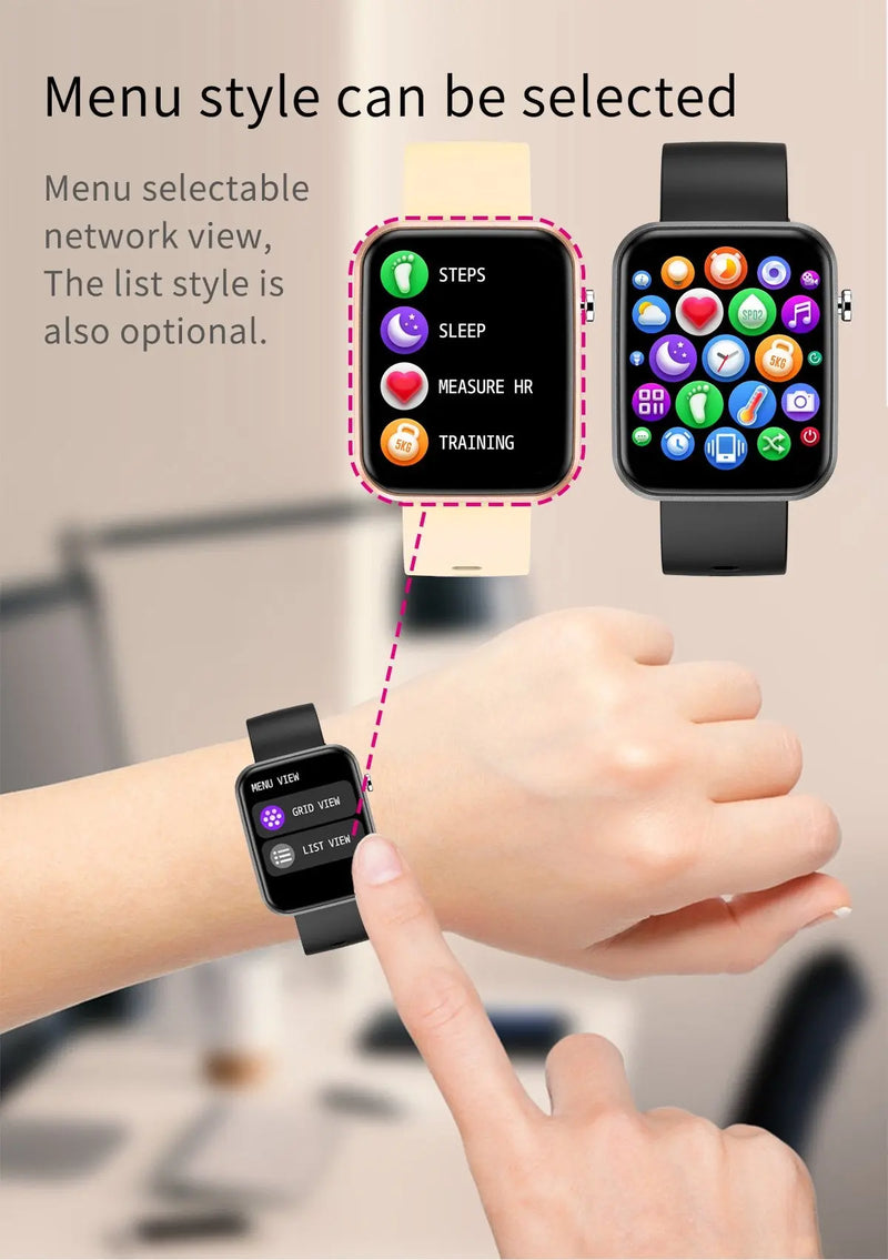 Advanced Smartwatch With Three Bands And Wellness + Activity Tracker - Puck's