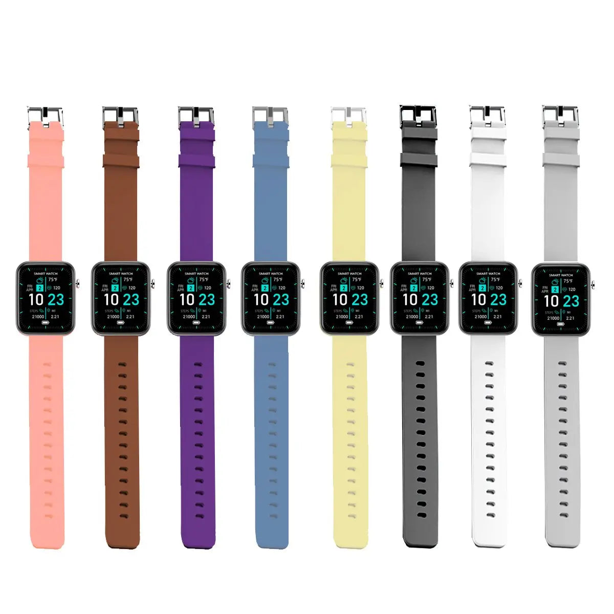 Advanced Smartwatch With Three Bands And Wellness + Activity Tracker - Puck's
