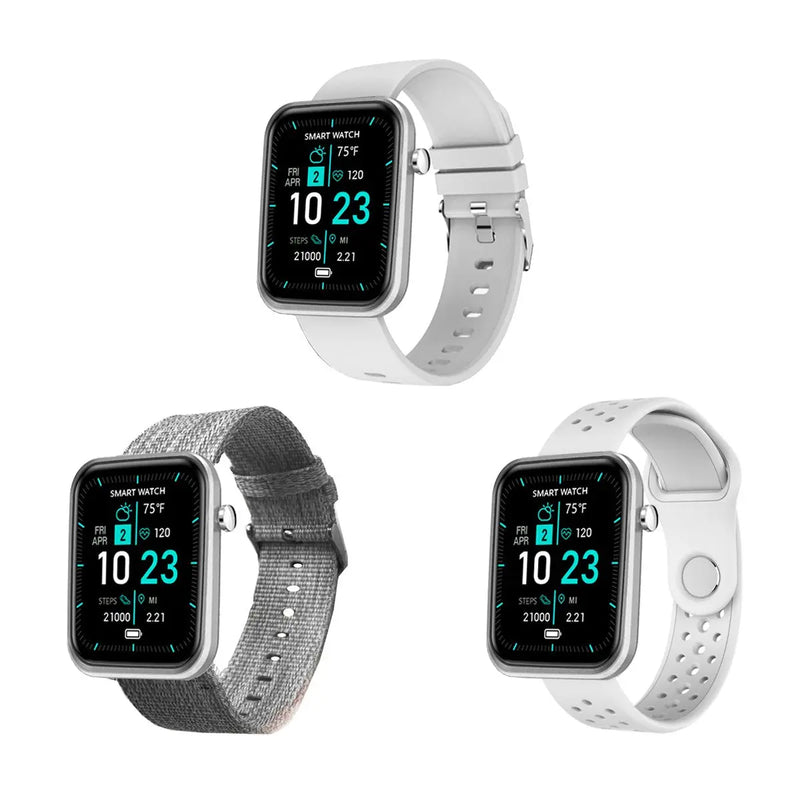 Advanced Smartwatch With Three Bands And Wellness + Activity Tracker - Puck's