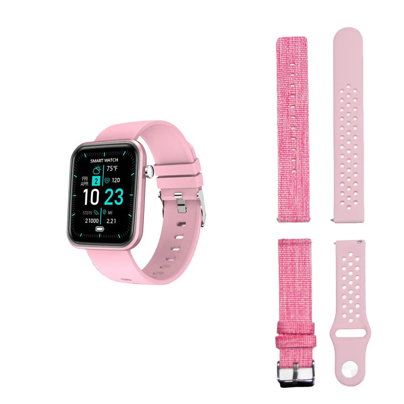 Advanced Smartwatch With Three Bands And Wellness + Activity Tracker - Puck's