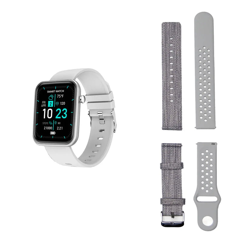 Advanced Smartwatch With Three Bands And Wellness + Activity Tracker - Puck's