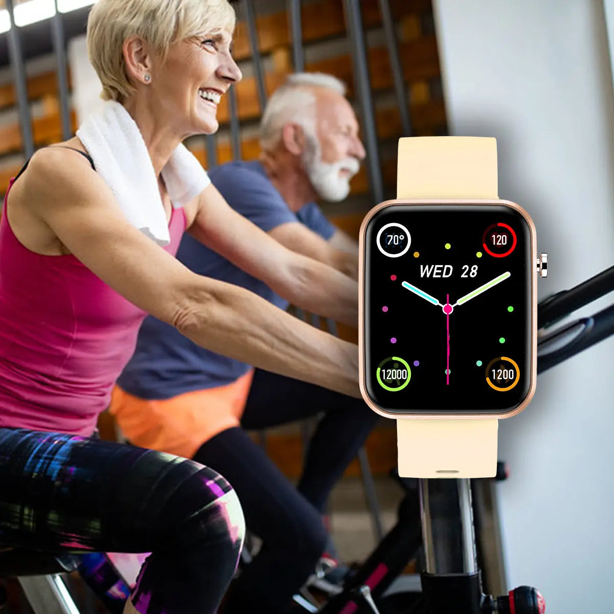 Advanced Smartwatch With Three Bands And Wellness + Activity Tracker - Puck's