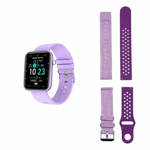 Advanced Smartwatch With Three Bands And Wellness + Activity Tracker - Puck's